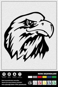 Resim Ecce KIZGIN KARTAL STICKER 15 x 15 cm 