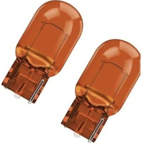 Resim Osram Germany T20 Park Ve Gündüz Far Ampul Tek Duy Turuncu 2 Adet 