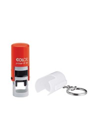 Resim Colop R12 Yuvarlak Kırmızı Kasa Siyah Keçe - 12 MM 