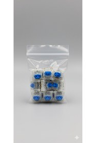 Resim RENKLİ SOKAK Mavi Mekanik Klavye Blue Switch Klik Sesli 10 Adet 