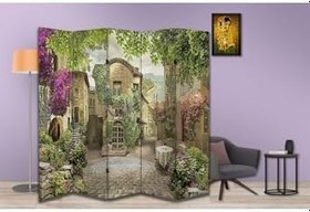 Resim Manzara Temalı Özel Tasarım Paravan Room Divider PRV1282, 180 x 180 