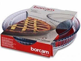 Resim Paşabahçe 159022 Borcam 2'li Yuvarlak Tepsi Seti 