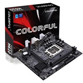 Resim Colorful H610M-E M.2 V20 DDR4 3200 MHz mATX Gaming Anakart 