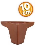 Resim Badem10 Zakkum Lüks Mobilya Kanepe Sehpa Tv Ünitesi Koltuk Ayağı 10 Cm Kahverengi Baza Ayakları 