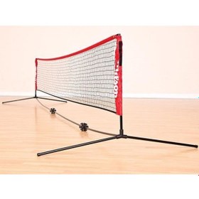 Resim Wilson 3.20 M Portatif Tenis ve Badminton Ağı File ve Direk S 