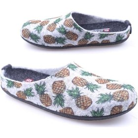 Resim Gezer 14489 Kadın Keçe Kumaş Halı-ev Terliği 001 