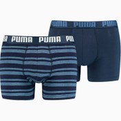 Resim PUMA HERITAGE Çizgili Erkek Boxer 2'li Paket 