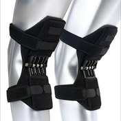 Resim 1 adet/2 adet Yaylı Diz Desteği, Nefes Alabilen Kaymaz Tasarım ile Geliştirilmiş Esneklik için Engelli Bireyler için Uygun, Merdivenler, Egzersiz, Spor Senaryoları için Uygun 