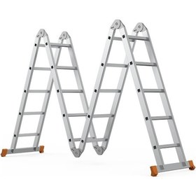 Resim Saraylı 7612 Akrobat Merdiven 4*5 Çok Amaçlı (147x4=588 CM) 