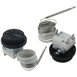 Resim End Elektrik Gazlı Termostat (3 Çıkışlı) 30-120 