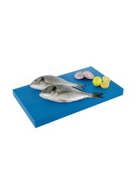 Resim Türkay Polietilen Kesme Tahtası. Kesim Levhası Mavi 30X50X4 Cm 