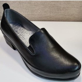 Resim Castle Black 24553 Kadın Hakiki Deri Comfort Ayakkabı Sıyah Siyah 