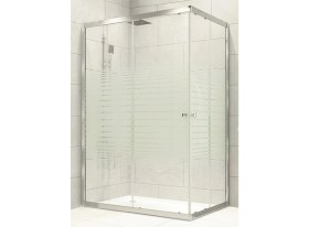 Resim Durul Duşakabin Kare Çizgili 80x80 