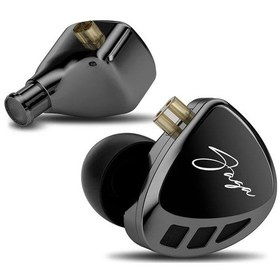 Resim Kz Saga Destan Kulak Kulaklık İki Farklı Tuning Müzik Kulaklıklar Hifi Stereo Bass Mıc 