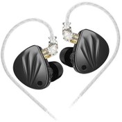 Resim Kz Krila Kulak Hifi Kulaklık 1dd + 1ba High-end Ayarlanabilir Dengeli Armatür Black-no Mic 