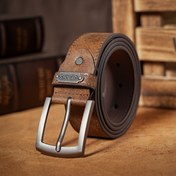 Resim Erkekler ve Kadınlar için BH Minimalist Retro Kare Tokalı Kemer - Derin Kahverengi Suni Deri Uniseks Kemer, Günlük Kullanım ve İş Kıyafetleri İçin Dayanıklı Aksesuar, İdeal Hediye, Kemere Takılabilir Tokalar 