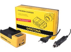 Resim Patona 4652 LP-E12 Canon Tekli Synchron USB Charger LCD Ekranlı 