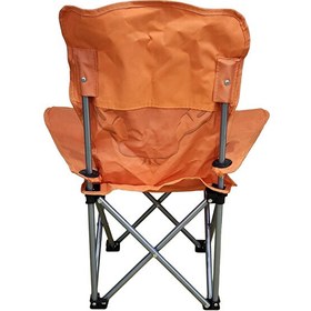 Resim AndOutdoor Kaplan Desen Katlanır Çocuk Sandalyesi -Turuncu 