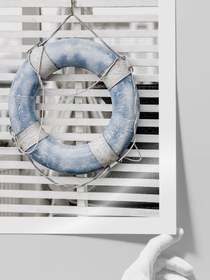 Resim Mavi Deniz Simidi - Art Print - Hahnemühle Photo Pearl · Prestige / 50x70 cm 