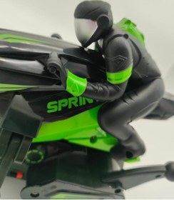 Resim Birlik Oyuncak 27mhz U/k Akrobat Pilli Motor 5588-641 Yeşil 