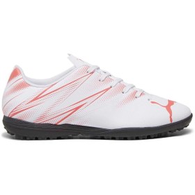 Resim Puma Attacanto Tt 107478-04 Erkek Halı Saha Ayakkabısı Beyaz 