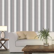 Resim Golden Üç Yollu 52 cm x 10 m Desenli Duvar Kağıdı Koyu Gri 