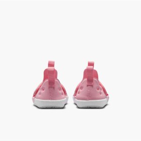 Resim Nike Bebek Sunray Protect 4 Bebek Sandaleti Boldur Geniş Kalıplıdır Pembe Bebek Sandalet 