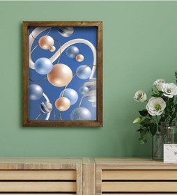 Resim Bk Gift Otel Odası Konseptli Doğal Masif Ahşap Çerçeveli Tablo 30 (551120147) 