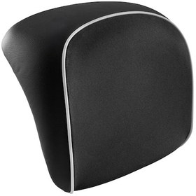 Resim Vespa Gts-125-310 Çanta Sırt Dayama Pedi Siyah-beyaz Fitilli / Pıaggıo 