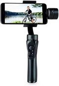 Resim YOUMAXE H4 El Gimbal Sabitleyici 3 Eksenli Akıllı Sarsıntı Önleyici El Gimbal Cep Telefonu Video Vlog Sabitleyici Siyah 