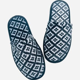 Resim Erkek Ev Terliği Kışlık Terlik Kahve Siyah Siyah 