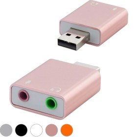 Resim Shopwave USB Harici Ses Kartı 7.1 - Gümüş HDX5272 