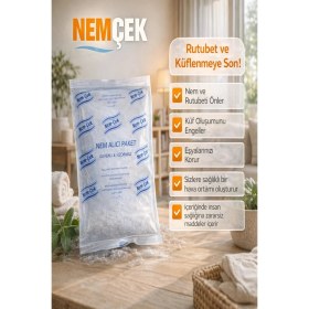 Resim Nemtut Nemçek Nem Rutubet Korozyon Buhar Terleme Çekici Alıcı Tutucu Giderici Önleyici (3 Paket) 750 gr 