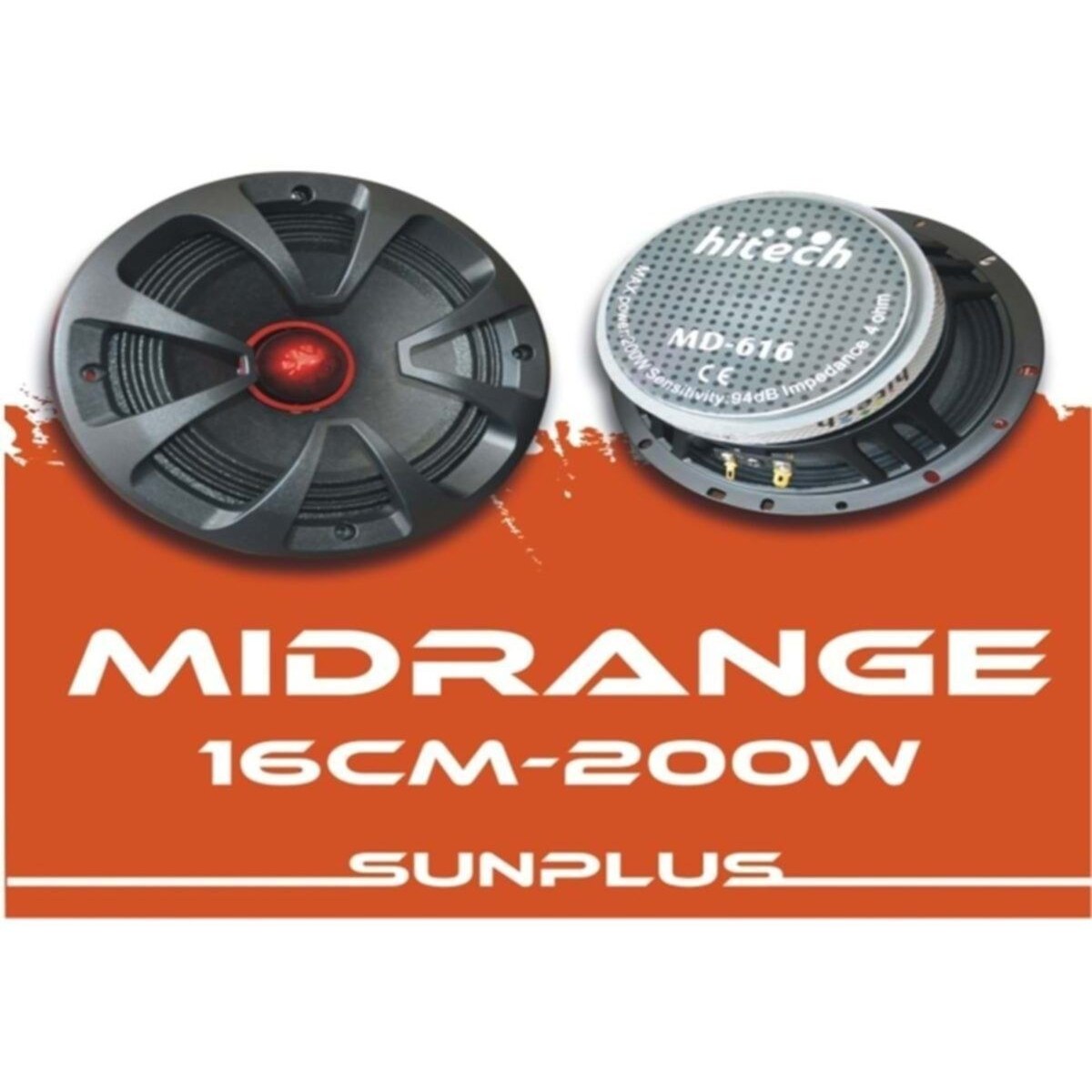 Sunplus Md-616 16 Cm 200 W Oto Hoparlör Fiyatı ve Özelliklerı - Badem