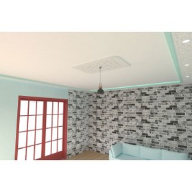 Resim MOTİFPİYER Motifpiyer Lamba Tavan Göbeği-27-dikdörtgen-dk-o-56x96cm-2adet 