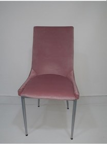 Resim Bengimobilya Sandalye Samba Metal Transmisyon Çelik Nikelaj Pembe-Bej 4 Adet (315977790) 
