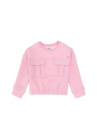 Resim U.s. Polo Assn. Kız Çocuk Pembe Sweatshirt 50290726-vr041 Pembe 