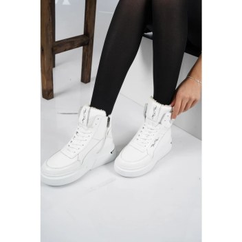 Osso Deri Çelik Kadın Spor Bot 114-28-10