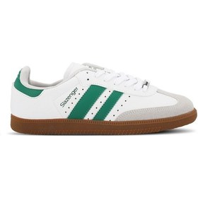 Resim Slazenger PING Kadın Beyaz / Yeşil Günlük Spor Ayakkabısı 