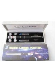 Resim BRN Yeşil Lazer Pointer 50 Mw 15 Km Etkili (5 Başlıklı) 