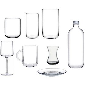 Resim Paşabahçe İconic 43 Parça Kadeh Su Meşrubat Bardağı Çeyiz Seti Takımı 