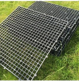 Resim Kümes Kafes Taban Izgara 50 50 1 M2 4 Adet Tavuk Güvercin 