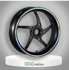 Resim Gogo Hologramlı Jant Şeridi 1 Set 7cm X 7m 
