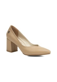 Resim Pierre Cardin | Pc-50177 - 3066 Krem - Kadın Topuklu Ayakkabı (554253243) Krem 