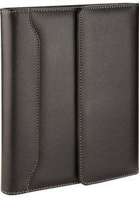 Resim 2K 2026 Yeni Yıl Organizer Ajanda Tarihli Çizgili 22x26 CM - Siyah 