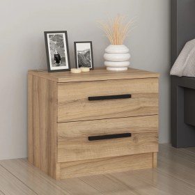 Resim Minar Kale Komodin 2 Çekmece - Dore Kahverengi 