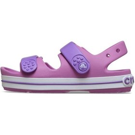 Resim Crocs 209423-6wq Crocband Cruıser Sandal Çocuk Spor Terlik Sandalet Mor 