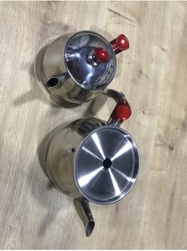 Resim Schafer Kmz 01 4 Parça Orta Boy Çaydanlık Takımı 