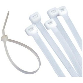 Resim Tomax Plastik Kilitli Cırt Kelepçe 3X100 Mm Beyaz 