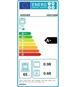 Resim Hoover HO3158W 70 L Ankastre Fırın Beyaz 